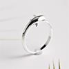 Yin Taifei Thai Silver Dolphin Love Open Ring - Korean Style Accessories