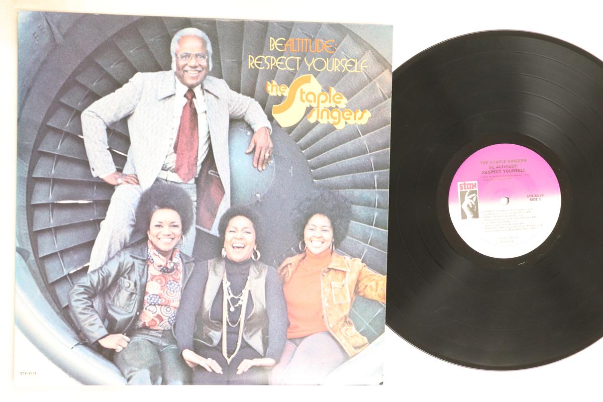 

LP Record STAPLE SINGERS - Be Altitude: Respect Yourself STX4116 STAX 1978 US Soul/Funk Used