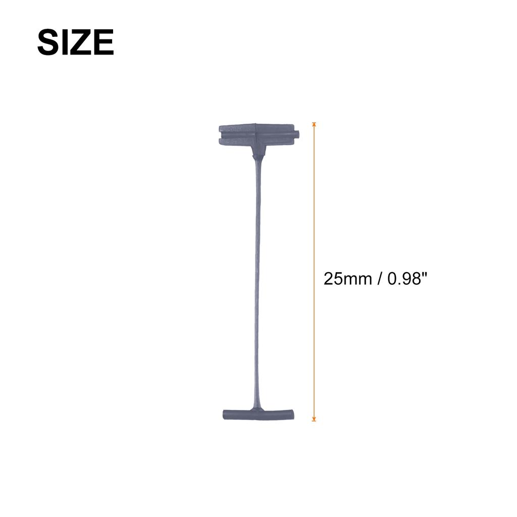 5000pcs/lot Standard Tagging Gun Fasteners Garment Tags Label Attachments Gun Barbs Colored  Plastic Tag Pins for Clothin