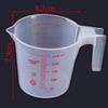 15ml-500ml Plastic Measuring Jug Cup Graduated Cooking Kitchen Bakery Tool Silicone Making Tool Transparent Mixing Cup Container