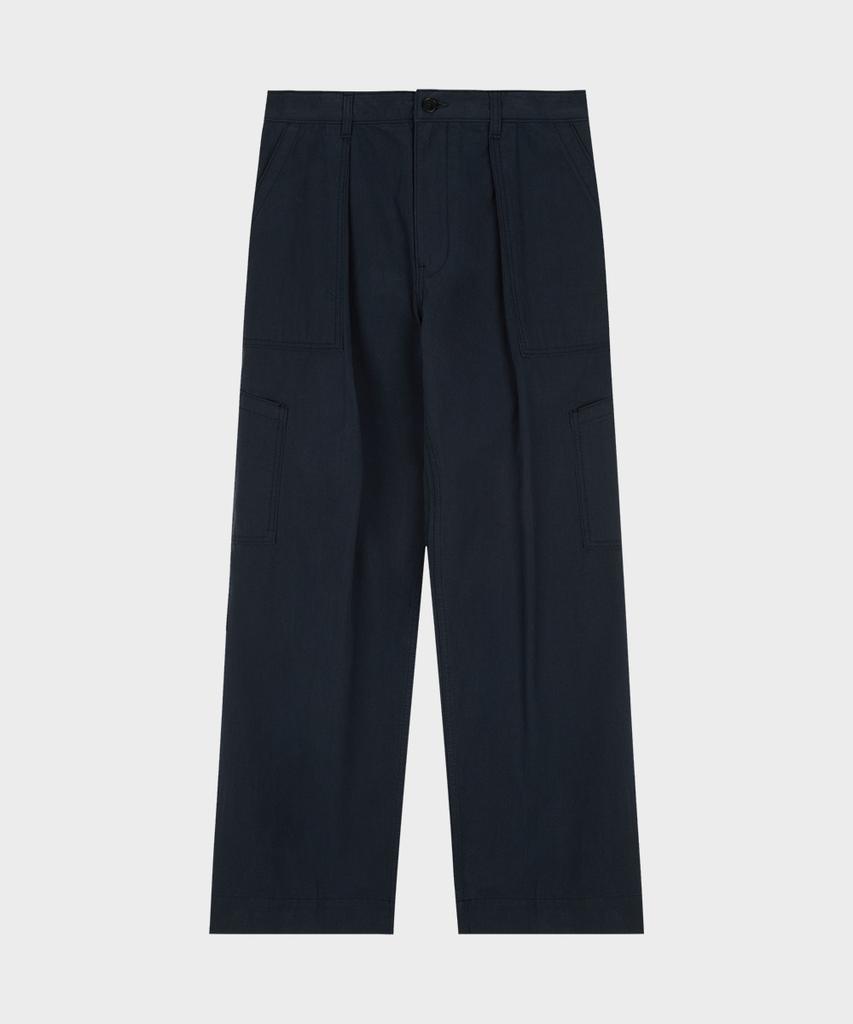 Teildeon Cotton Cargo Pants Navy