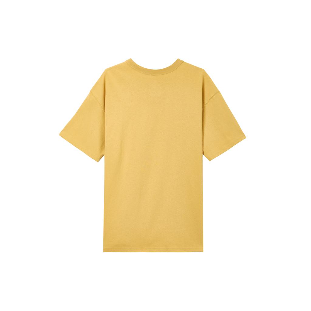 Nike Sportswear Essentials T Shirts Men's Yellow Crew Neck Moderate DO7393-725