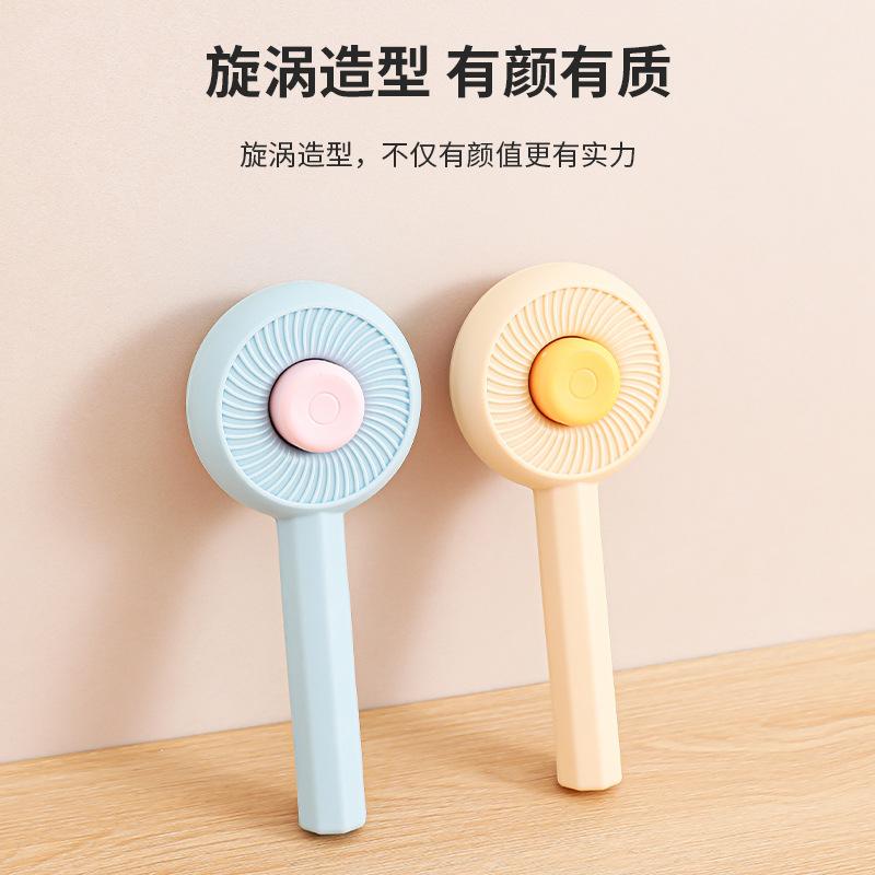 New Pet Comb Cat Stainless Steel Needle Comb Massage Remove Floating Hair Brush One-Click Hair Removal Dog Casual Hair Removal Comb