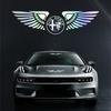 Colorful Reflective Laser Car Refit Personalized Wing Sticker For Alfa Romeo Giulia Stelvio Junior Tonale 33 Stradale 4C Giu