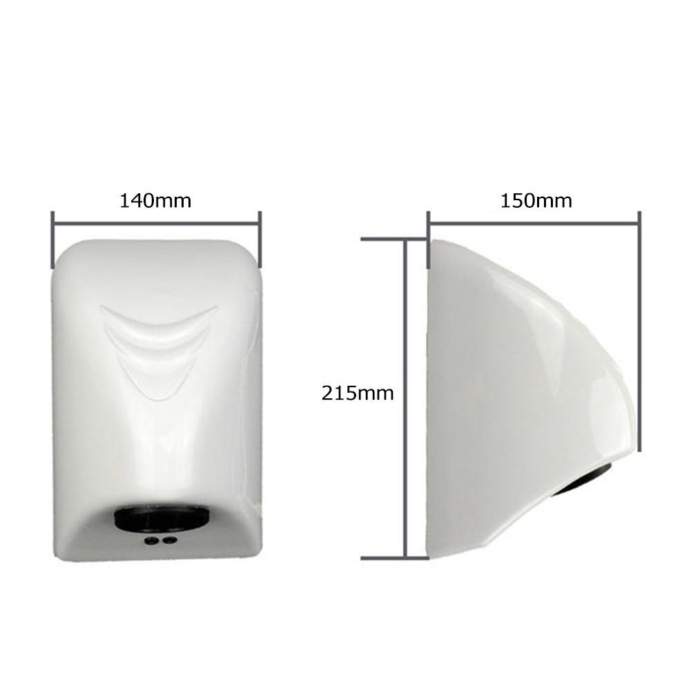 600W Hotel Smart Hand Dryer Intelligent Temperature Control Fully Automatic Infrared Sensor Hand Drying Device