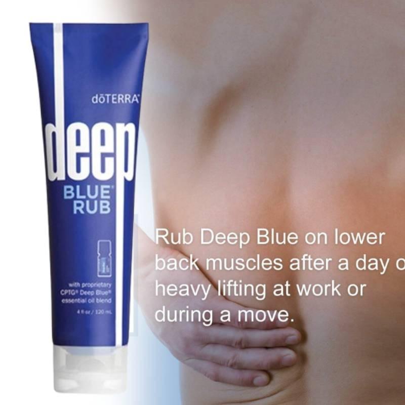 Soothing Deep Blue Rub Cream 120ml By For Effective Muscle Pain Relief