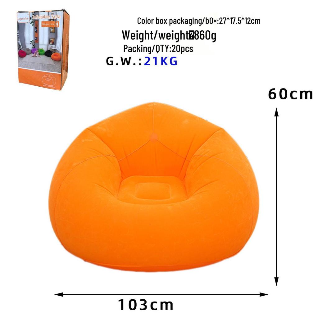 Inflatable Lounger Reclining Chair – Perfect for Home, Balcony, or Leisure Naps.