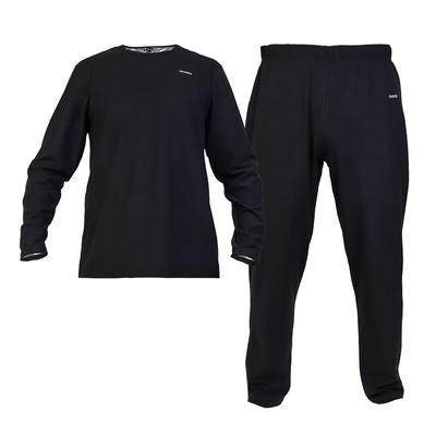 Roupa de Ginásio GMOOD por um conjunto de roupa de ginásio e treino com mangas compridas de deposição de vapor de alumínio e calças compridas GMOOD com estampa que absorve o suor.