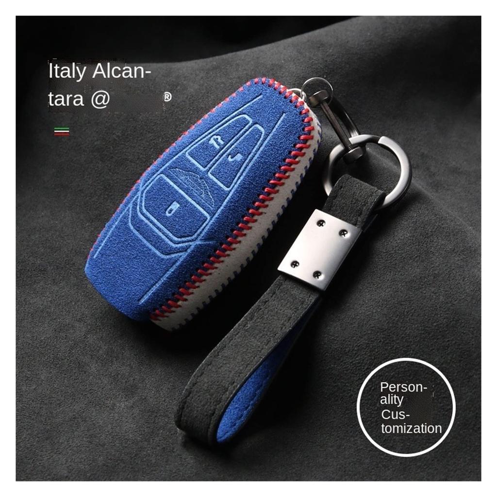 Key Case Compatible with Aston Martin DB11 Vantage DBX Customized High End Alcantar Suede