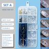 Air Chamber Silicone Anti Slip Support Nose Pads Screw-in for Eyeglasses Eyewear Glasses Accessories Kit