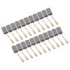 20PCS Carbon Brushes For Motor Angle Grinder 45mm Replacement Spare Parts