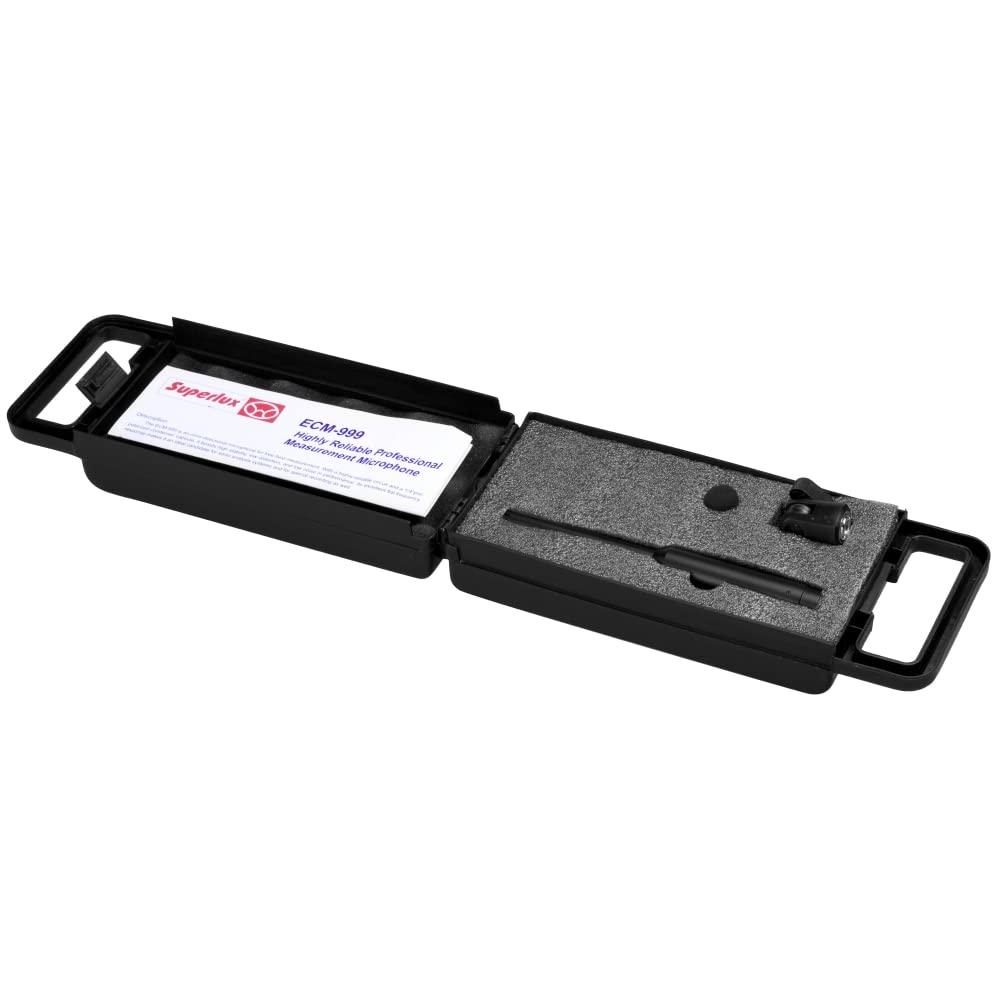 Superlux Measurement Omnidirectional Condenser Microphone ECM-999 Black