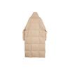 ELLE French Fashion Design 90 White Duck Down Casual Stand Collar Loose Versatile Comfortable Warm Long Puffer Coat Basic Down Jacket EY49402