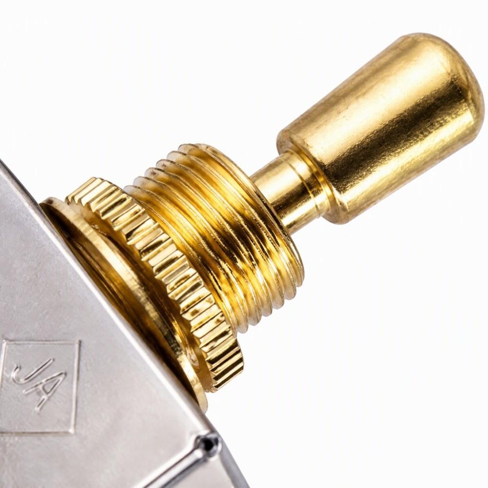 3 Way Selector Switch Brass Guitar Switch Premium Toggle Switch  For Guitar