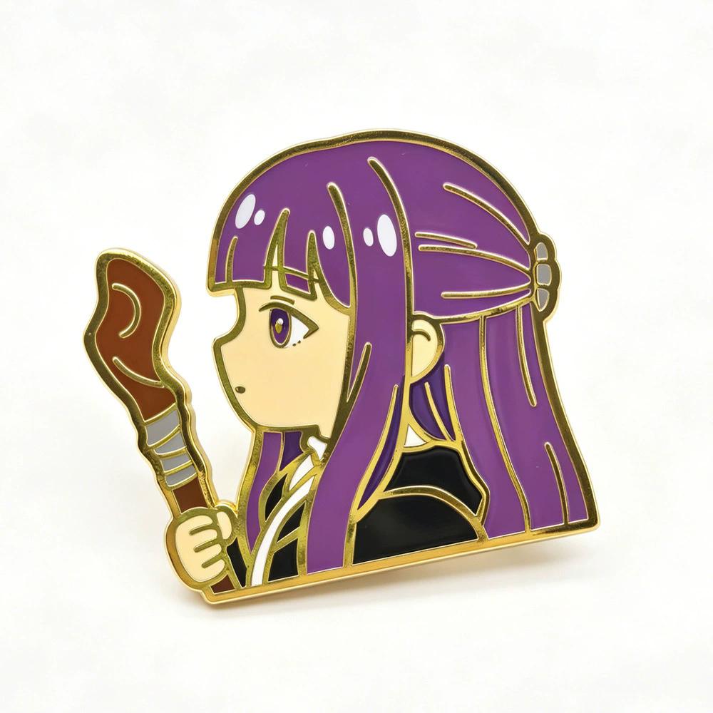 Klassische Anime-Spiele Emaille-Anstecker Kawaii Cartoon-Charakter Brosche Kleidung Rucksack Revers-Abzeichen Mode Schmuck Zubehör Geschenke