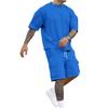 Men's Oversized T-Shirt & Cargo Shorts 2-Piece Set Casual Streetwear Tracksuit