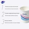 MIAOJIE 228ml Thickened Disposable Paper Cups