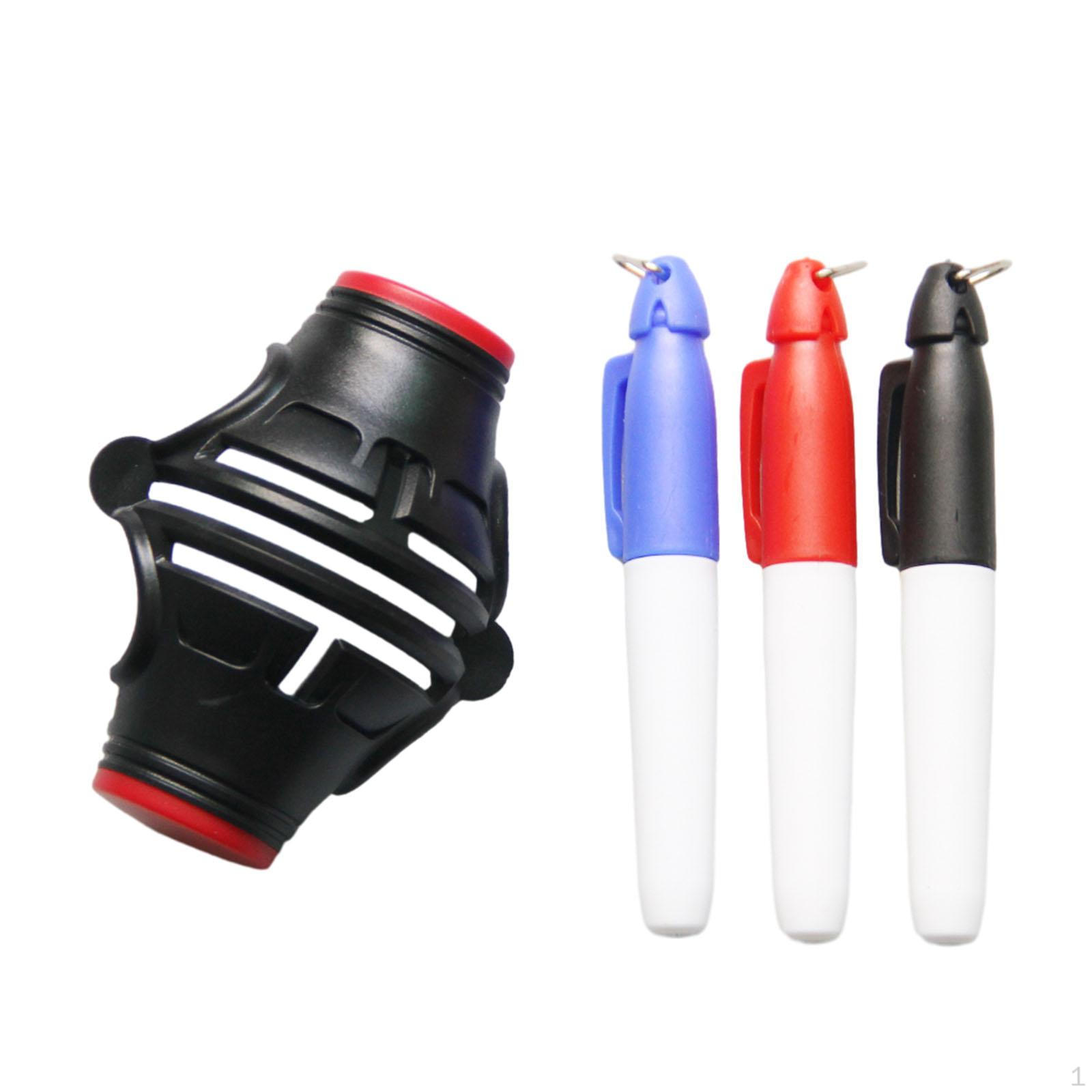 

Инструмент для выравнивания мяча для гольфа для точного удара чёрный