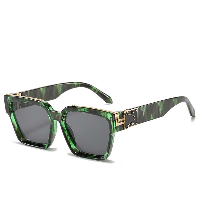 Mode Kleine Rechteck Sonnenbrille Männer Frauen Luxus Shades Retro Quadrat Schwarz Sonne Glasse Punk Brille nicht polarisiert