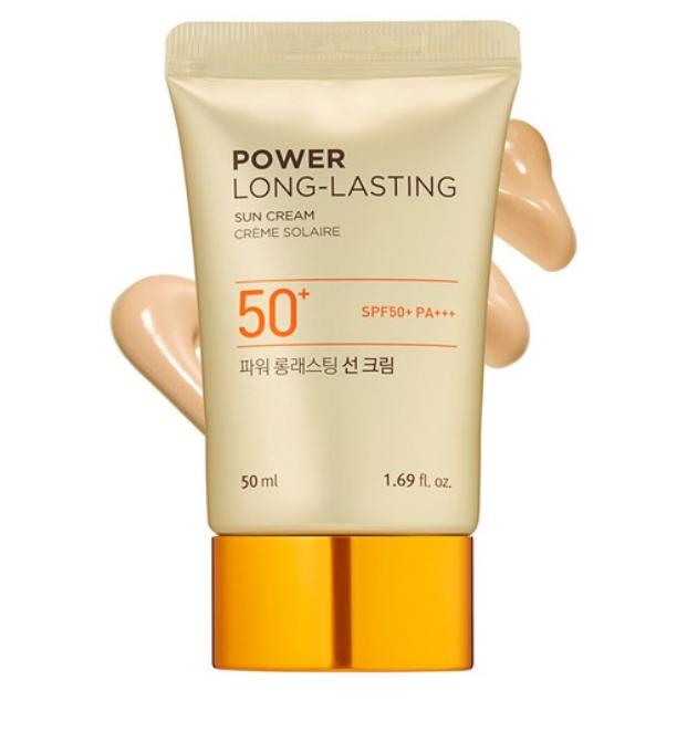 THE FACE SHOP Natural Eco Power Long-Lasting Sun Cream SPF50+ PA+++ 80ml / 50ml