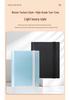 4-Pocket Solid Color PP Card Storage Album with Elastic Band, Large Capacity for Game Cards or Photos - Holds 160 Cards