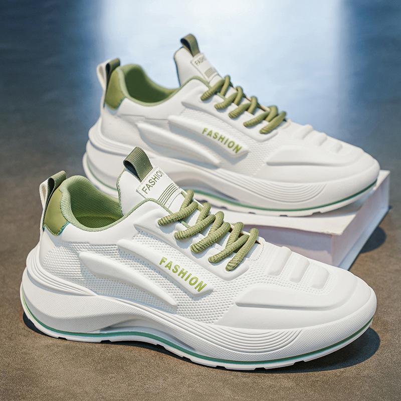 Casual Sneakers 2026 Men's Thick Sole Sneakers Breathable Casual Running Shoes Streetwear Lightweight Trendy Footwear