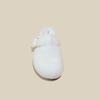 Lamb wool bag head half slippers women's new thick-soled wool slippers autumn and winter wear half-support single shoes
