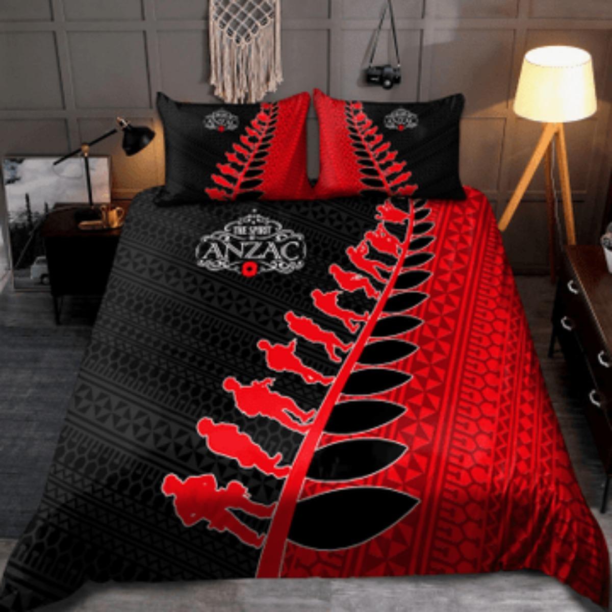 

Tmarc Tee Комплект постельного белья премиум-класса Anzac Day Home Комплект постельного белья Пододеяльник Наволочка Single 135x200cm