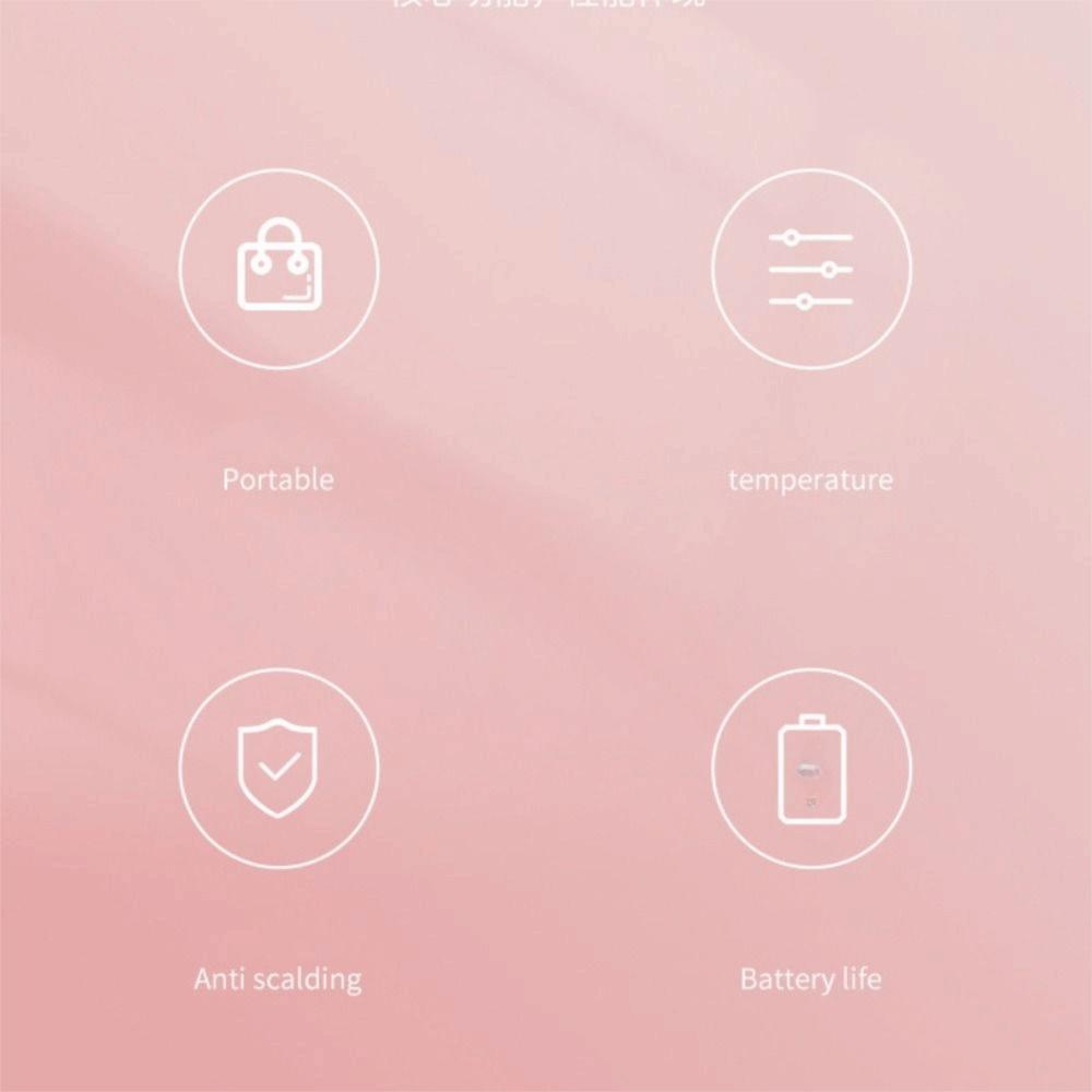 USB Charging Wet Dry Hair Straightener Fast Heating Hair Straightener Brush Gift Women