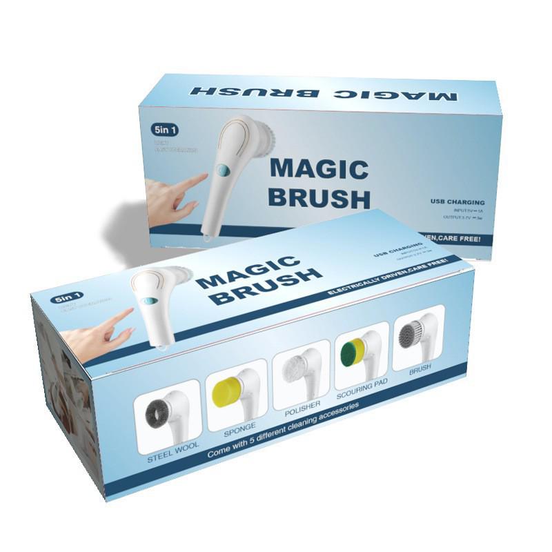 Wireless Multi-Function Electric Brush for Shoes and Toilets - Gentle on Shoes, Perfect for Cleaning.