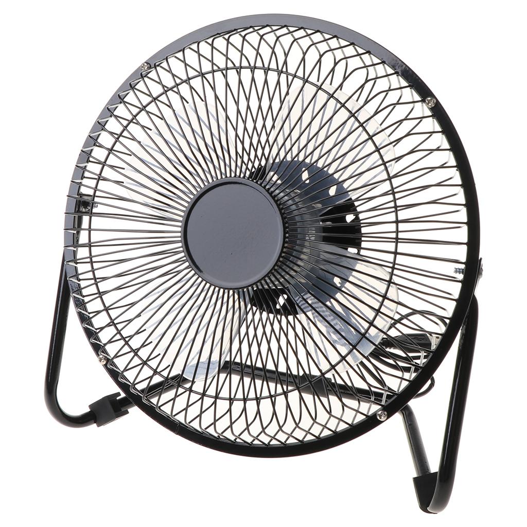 

Металлический 8-дюймовый портативный USB-вентилятор для стола с 2-скоростным переключателем, персональный охлаждающий вентилятор для дома, офиса, стола, улицы