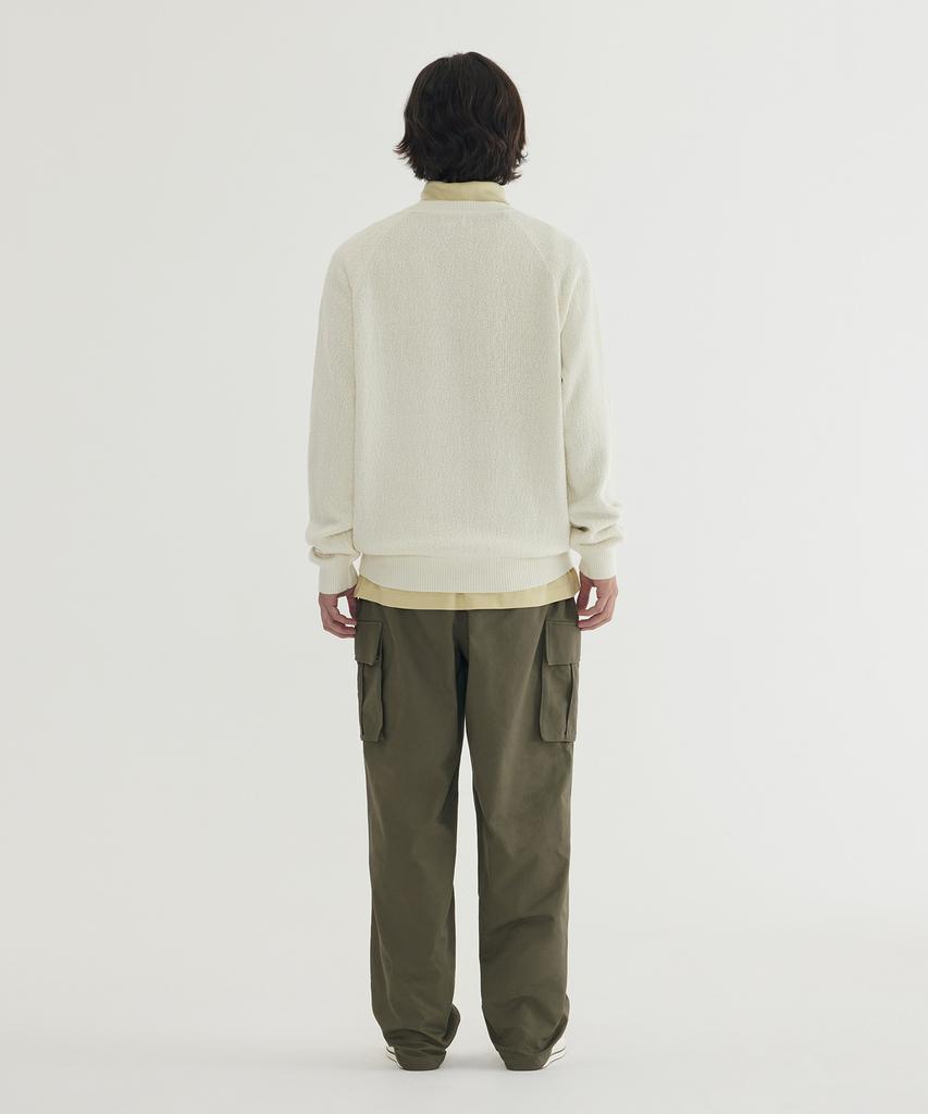 COVERNAT Middle C-Logo Knit Ivory