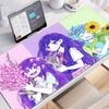 Omori Mauspad Tablet-Mauspad Laptop XL Schreibtisch-Mauspad Niedlich HD Regenbogen Gaming-Tastaturpad csgo Spieler x