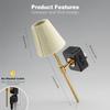 JandCase Night Lights Plug into Wall, 2 Pack Vintage Nightlights