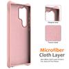 For Samsung Galaxy S24 Ultra Magnetic Case Ripple Texture Anti-drop Liquid Silicone Phone Cover