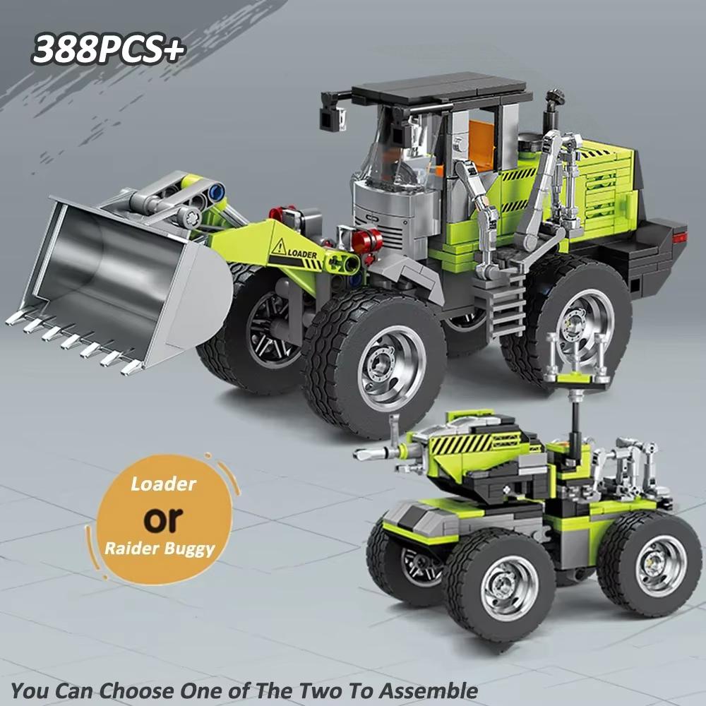 Engineering Tank Series Building Block Set - Ideal for European and American STEM Educational Interaction, DIY Birthday Gift Toy