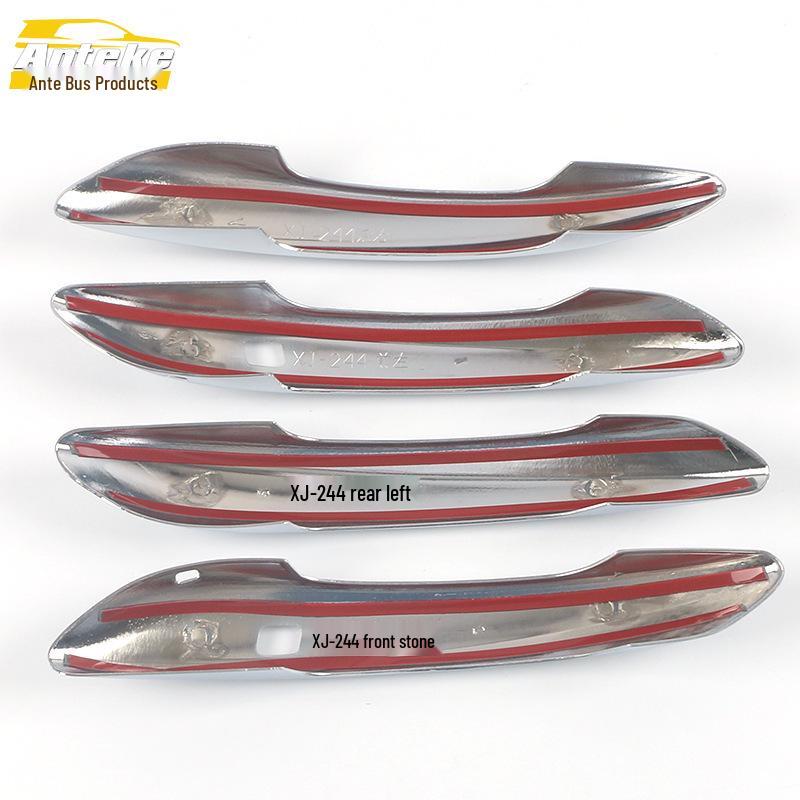 Elantra 2021 Door Handle Chrome Accent Strip & Decorative Sticker Set