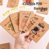 Retro Kraft Paper Pocket Notebook: Student Memo Pad, Small Gift, Soft Copybook.