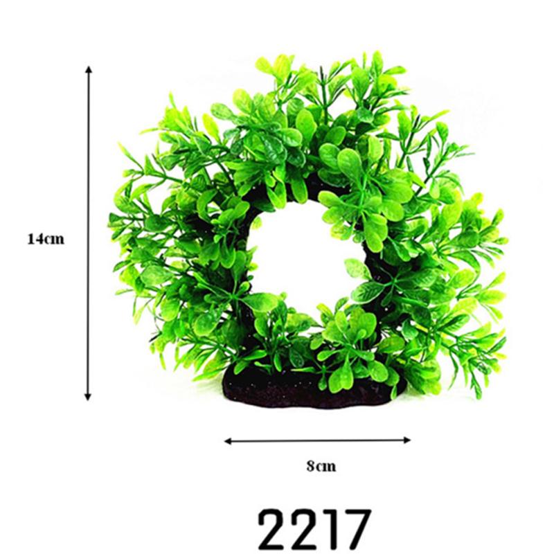 Аквариум Ландшафтный Декор Арка Дерево Имитация Воды Растения Цветы Аквариум Аксессуары