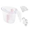 New Multifunctional Baking Tool Set Plastic with Scale Measuring Cup Measuring Spoon Flour Sieve Kitchen Supplies