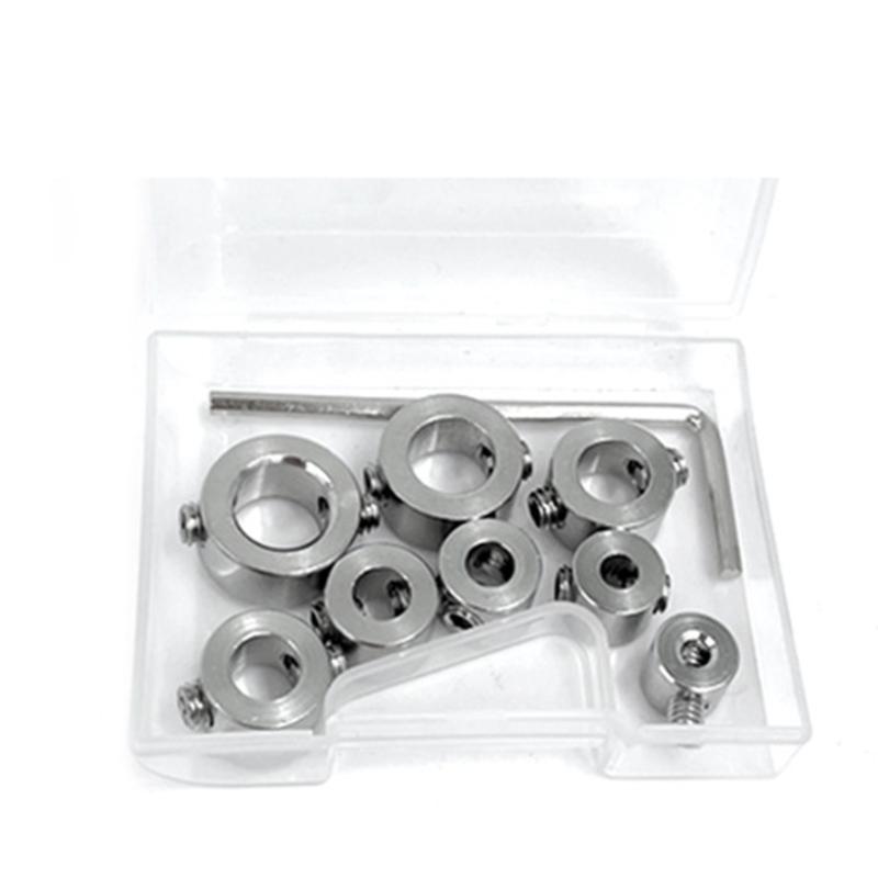 

Drill Bit Limit Ring Optical Axis Bit Locator Limiter Positioning Ring Stainless Steel Woodworking Tools Accessories