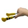 Tanabe Metalwork Big Cat Tongs, Yellow Egg, 2525, Approx. 5 x 24 cm