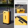 Extra Large Capacity Five-Wheel Antibacterial Suitcase with Brake Wheel and Password Lock