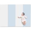 TAOTAO Cushion Play Baby Play Soundproof Cushion Baby Mat Mat, Mat, Mat, Mat, (120x160x4cm, White/Aqua Blue)