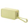 Candy Color Silicone Makeup Bag,Portable Lanyard Cosmetic Case Waterproof Zipper Toiletries Pouch,Mini Wallet Coin Purse