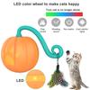 Interactive Cat Ball Toy With Sound Automatic Moving Ball Cat Toy Robotic Kitten Toy Cat Moving Toy Cat Scratcher Toy