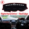 Dashboard Cover For Jeep Grand Cherokee WK2 2011-2020 Car Dashboard Cover Dash Board Mat Carpet Pad Sunshade Cape Cushion