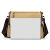 Neue Messenger Bag für Herren, große Kapazität, Retro-Canvas, für kurze Strecken, Radfahren, Pendler, tragbare Umhängetasche