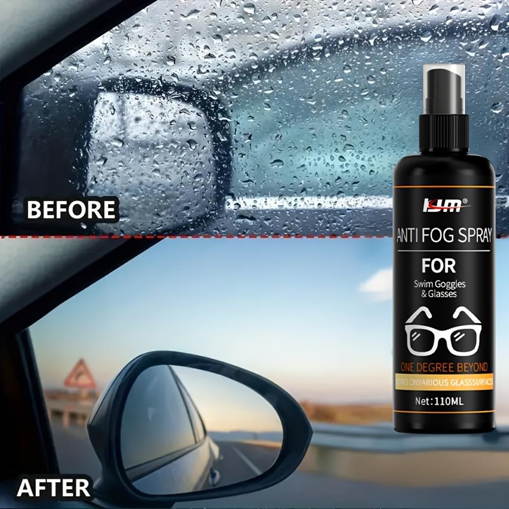 Multifunktionales Anti-Beschlag-Spray - Nano-Anti-Beschlag-Mittel, geeignet für verschiedene Arten von Glas wie Brillen, Autoscheiben und Spiegel