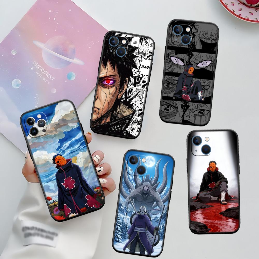 RA27 NARUTO Uchiha Obito Phone Case for Samsung Galaxy S20 S21 S22 Ultra FE + Plus A21S A22 A24 A25 A26 A30 A30S A31